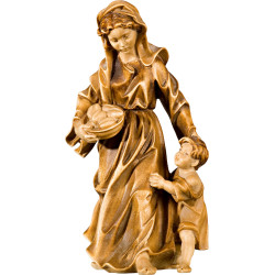 Pastora con niño